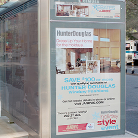 JANOVIC Bus Shelter Poster